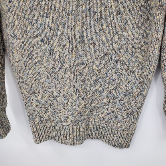 Theory Wool and Cashmere V Neck Long Sleeve Pullover Sweater Top Medium - Picture 7 of 12